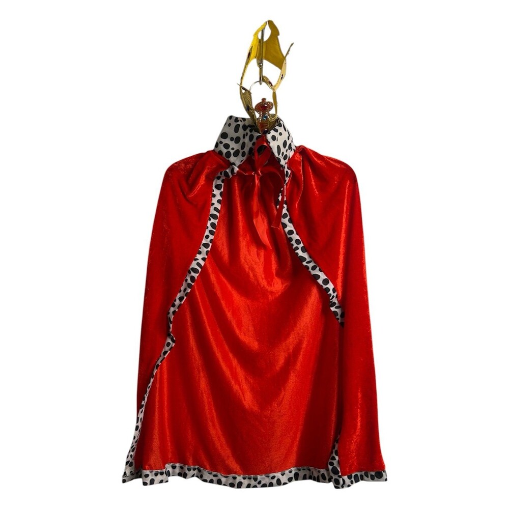 Kids King Cape and Crown Costume Set Size